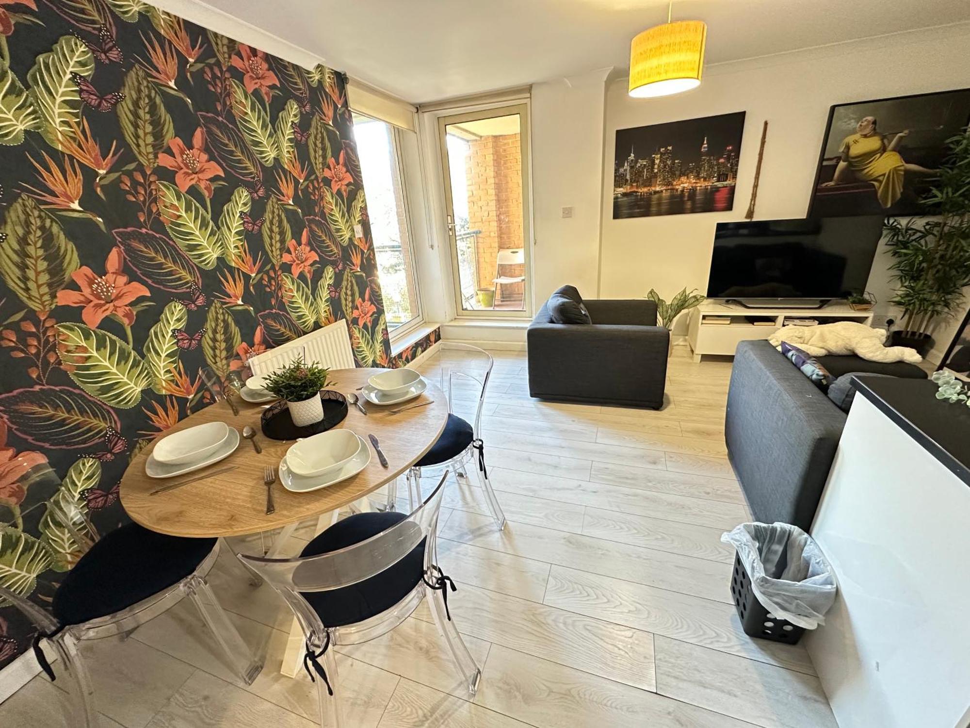 Tower Bridge King Bed En-suite With Parking And Balcony Appartement *