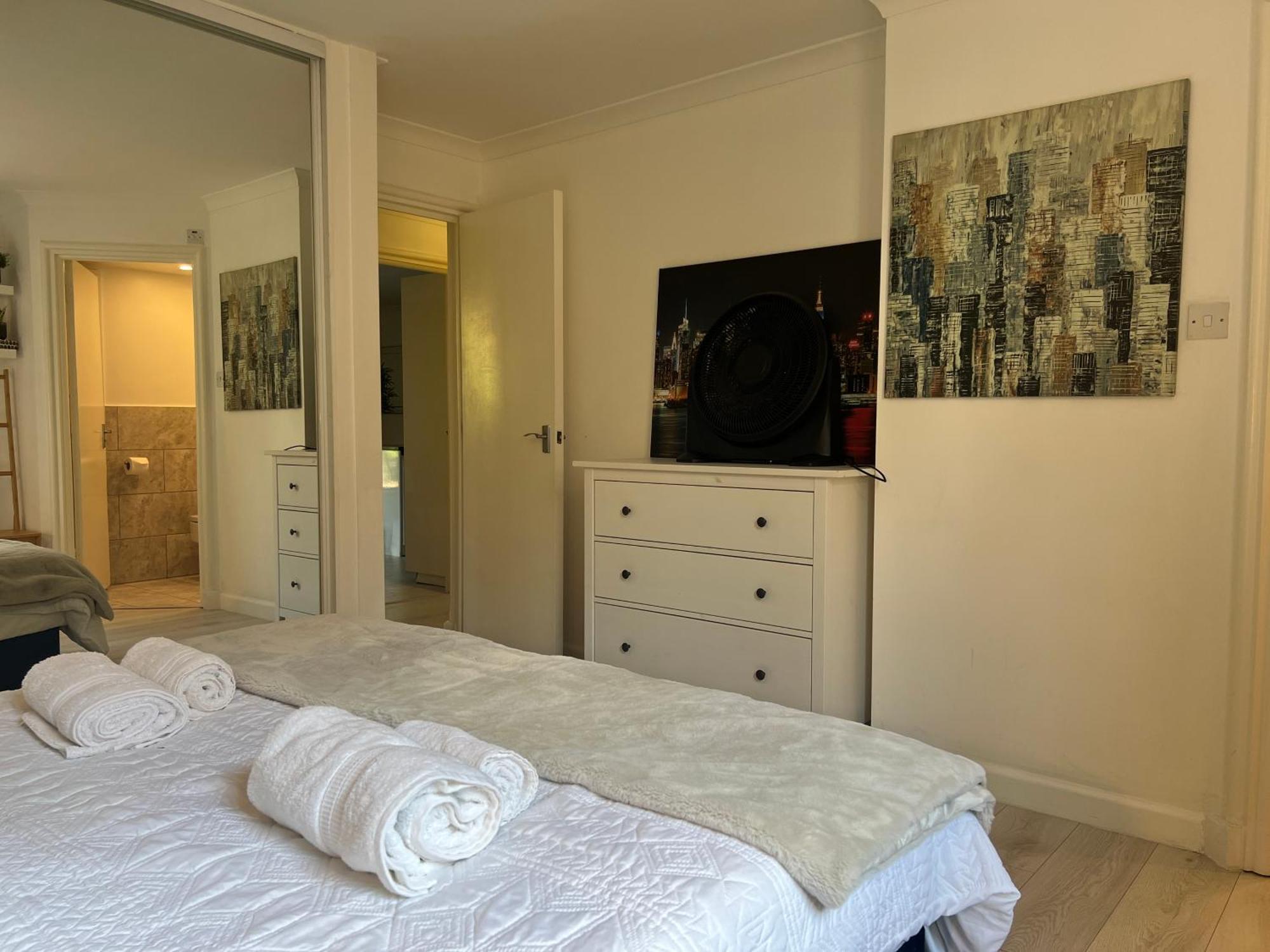 Appartement Tower Bridge King Bed En-suite With Parking And Balcony